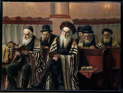 Læsning af skrifterne (panel) af Alois Heinrich Priechenfried