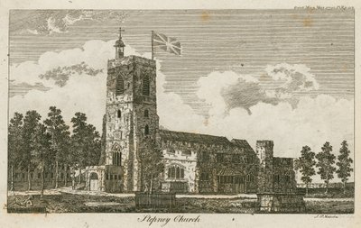 Stepney Church, London af Alois Schonn
