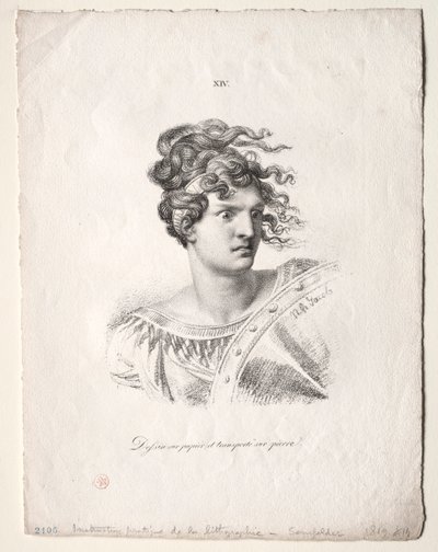The Art of Lithography: Leder af en Amazonas af Alois Senefelder