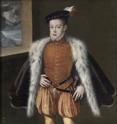 Don Carlos, prins af Asturien, 1555-1559 af Alonso Sánchez Coello