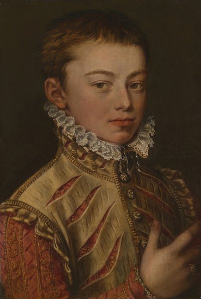 Portræt af Don Juan af Østrig, 155960. af Alonso Sánchez Coello
