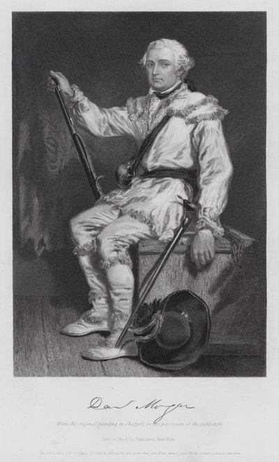Daniel Morgan (gravering) af Alonzo (after) Chappel