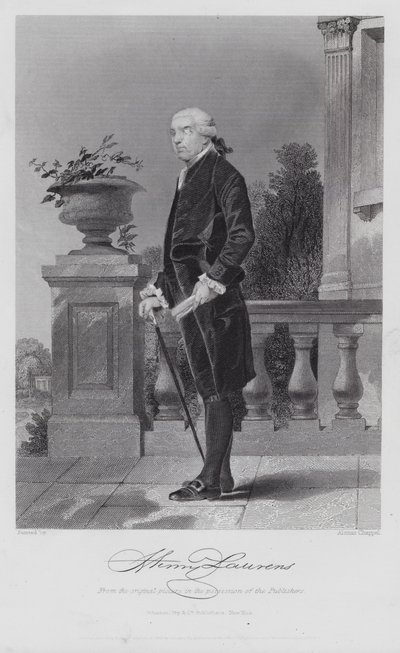Henry Laurens (gravering) af Alonzo (after) Chappel
