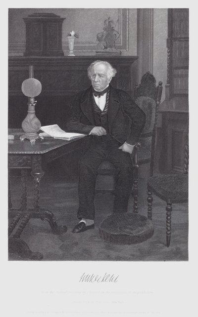 James Kent (gravering) af Alonzo (after) Chappel