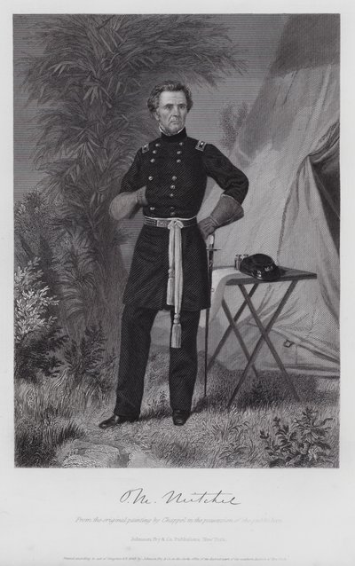 Ormsby Mcknight Mitchel (gravering) af Alonzo (after) Chappel