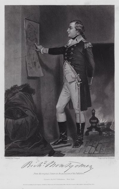 Richard Montgomery (gravering) af Alonzo (after) Chappel