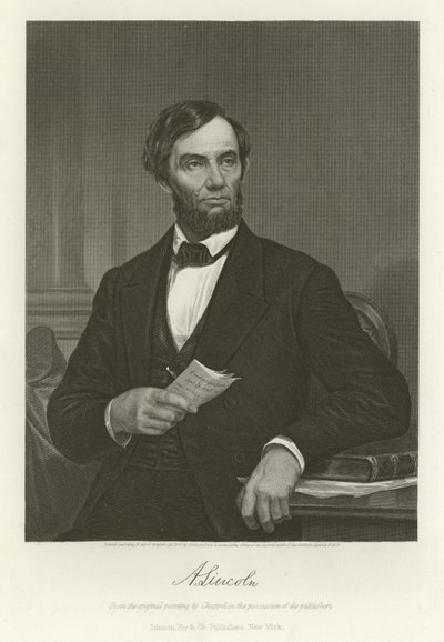 Abraham Lincoln af Alonzo Chappel