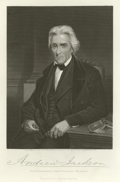 Andrew Jackson af Alonzo Chappel
