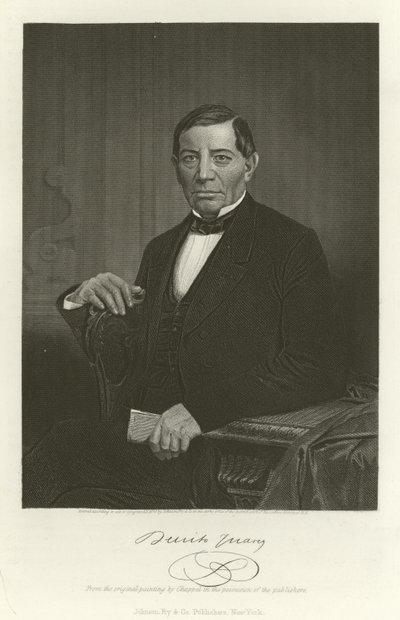 Benito Juarez af Alonzo Chappel