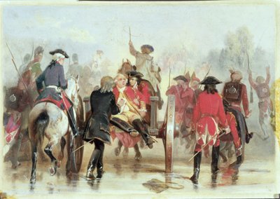 Braddocks Retreat den 9. juli 1755, 1865 af Alonzo Chappel