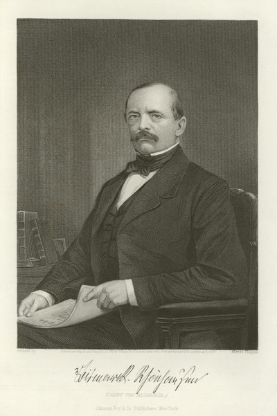 Greve von Bismarck af Alonzo Chappel
