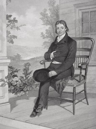 John Randolph (1773-1833) (litho) af Alonzo Chappel
