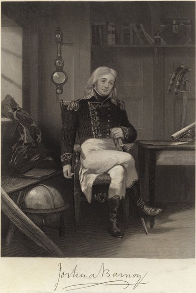 Joshua Barney af Alonzo Chappel