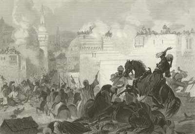 Massakren på Memlooks, Egypten, 1811 af Alonzo Chappel