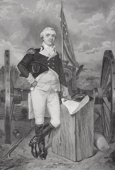 Portræt af Henry Knox (1759-1806) af Alonzo Chappel