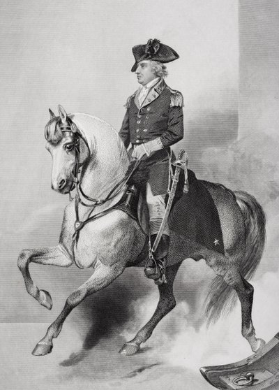 Portræt af Horatio Gates (1728-1806) (litho) af Alonzo Chappel