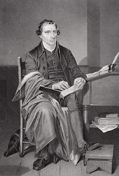 Portræt af Patrick Henry (1736-99) af Alonzo Chappel