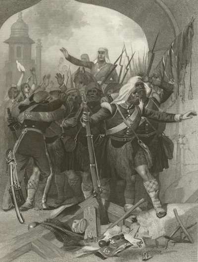Relief of Lucknow af Sir Henry Havelock, 1857 af Alonzo Chappel