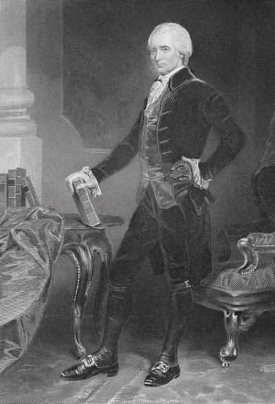 Richard Henry Lee (1732-94) af Alonzo Chappel