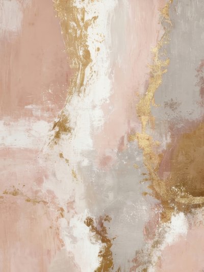 Blush Gold – Abstraktion af Alpenglow Workshop