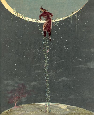 Baron Munchausens eventyr (chromolitho) af Alphonse Adolphe Bichard