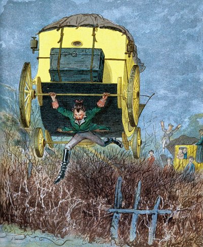 Baron Munchausens overraskende eventyr af Rudolf Erich Raspe af Alphonse Adolphe Bichard