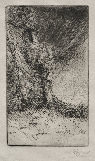 Et vindstød af Alphonse Legros