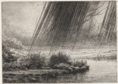 En storm. af Alphonse Legros