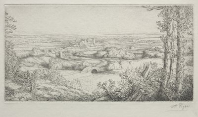 En dal i Bourgogne af Alphonse Legros