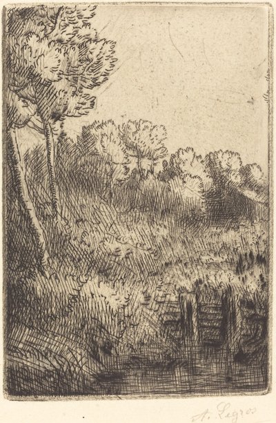 Langs Marne af Alphonse Legros