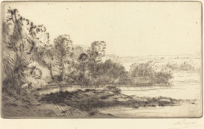 Langs Terne af Alphonse Legros