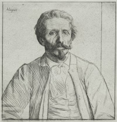 Auguste Delâtre af Alphonse Legros