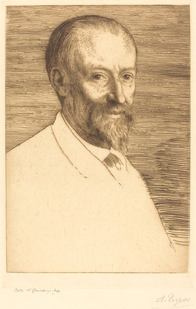 Auguste Poulet-Malassis, 2. tallerken. af Alphonse Legros