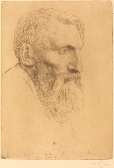Auguste Rodin af Alphonse Legros