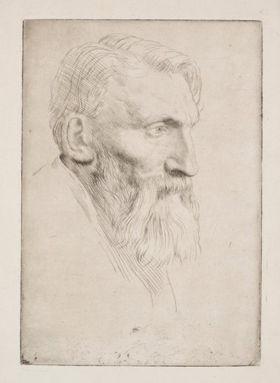Auguste Rodin af Alphonse Legros