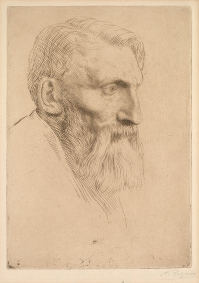 Auguste Rodin af Alphonse Legros