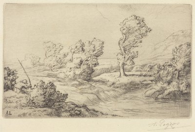Marne-flodens bredder af Alphonse Legros