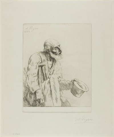 Tigger med krykker af Alphonse Legros