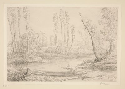 Somme-bredden i nærheden af Alphonse Legros