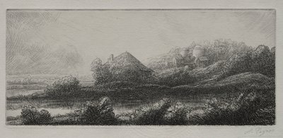 Hytte i Marsken af Alphonse Legros