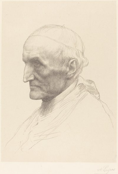 Kardinal Manning, 2. plade af Alphonse Legros