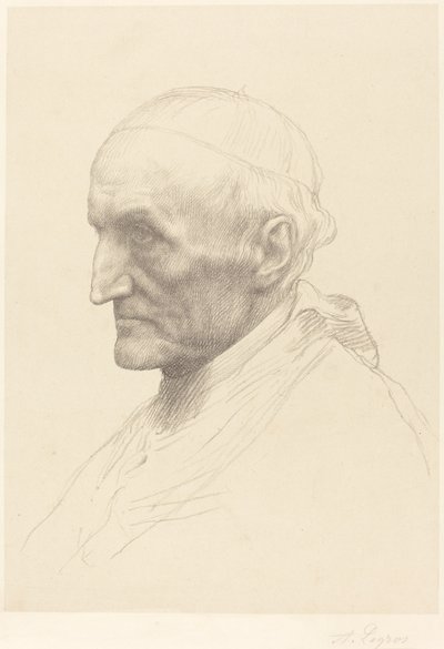 Kardinal Manning, 2. plade af Alphonse Legros