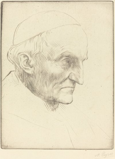 Kardinal Manning, 3. plade. af Alphonse Legros