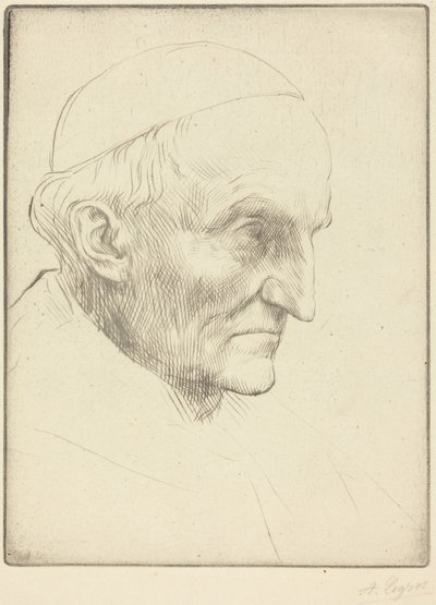 Kardinal Manning, planche 3 af Alphonse Legros
