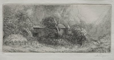 Chailli: gylden effekt. af Alphonse Legros
