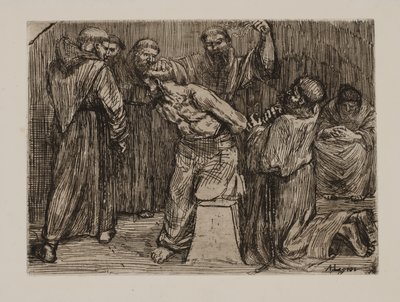 Disciplin i klostret af Alphonse Legros