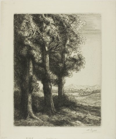 Kanten af en Skov af Alphonse Legros