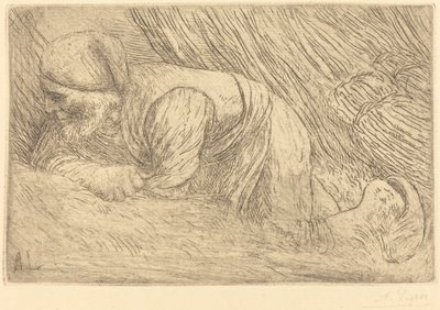 Fagot-samler af Alphonse Legros