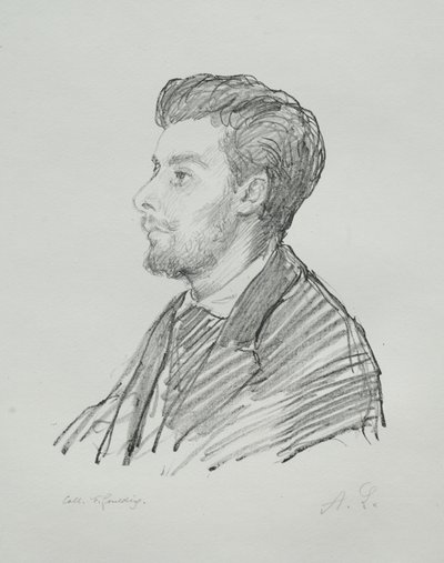 Fréderic Régamey af Alphonse Legros