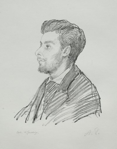 Fréderic Régamey. af Alphonse Legros